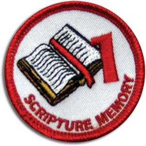 Scripture Memory 1 Badge – Master Clubs