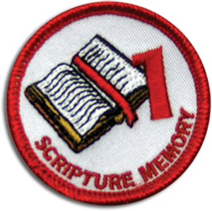 Scripture Memory 1 Badge