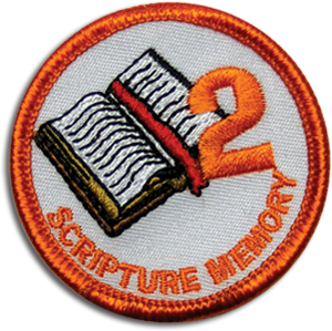Scripture Memory 2 Badge