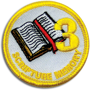 Scripture Memory 3 Badge – Master Clubs