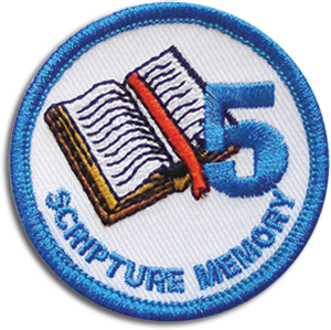 Scripture Memory 5 Badge – Master Clubs