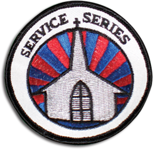 Christian Service Series Badge