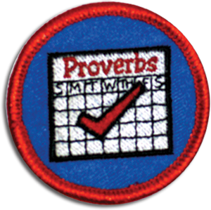 Proverb a Day Badge