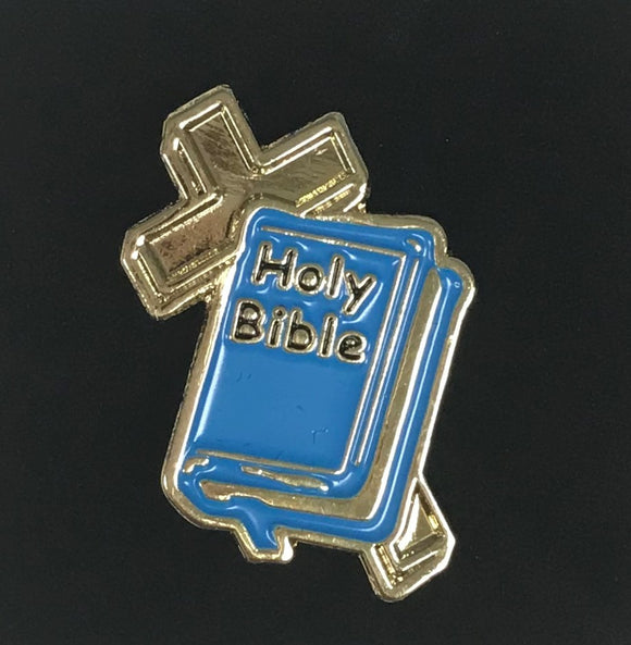 Blue Bible Pin #1 - Third Grade