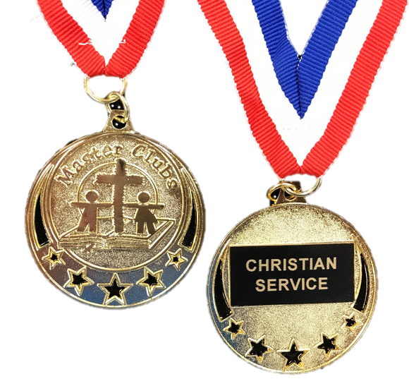 Master Clubs Award Medal - Christian Service