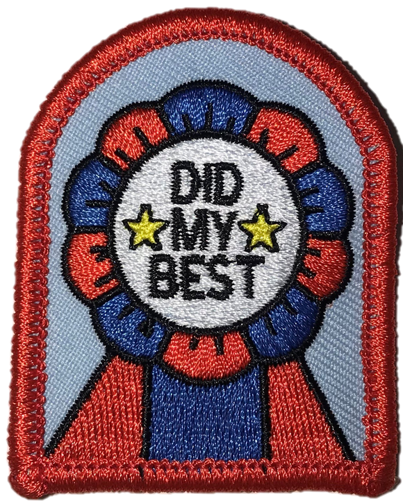 Did My Best Badge