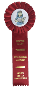 Little Shepherds Coloring Award Ribbon