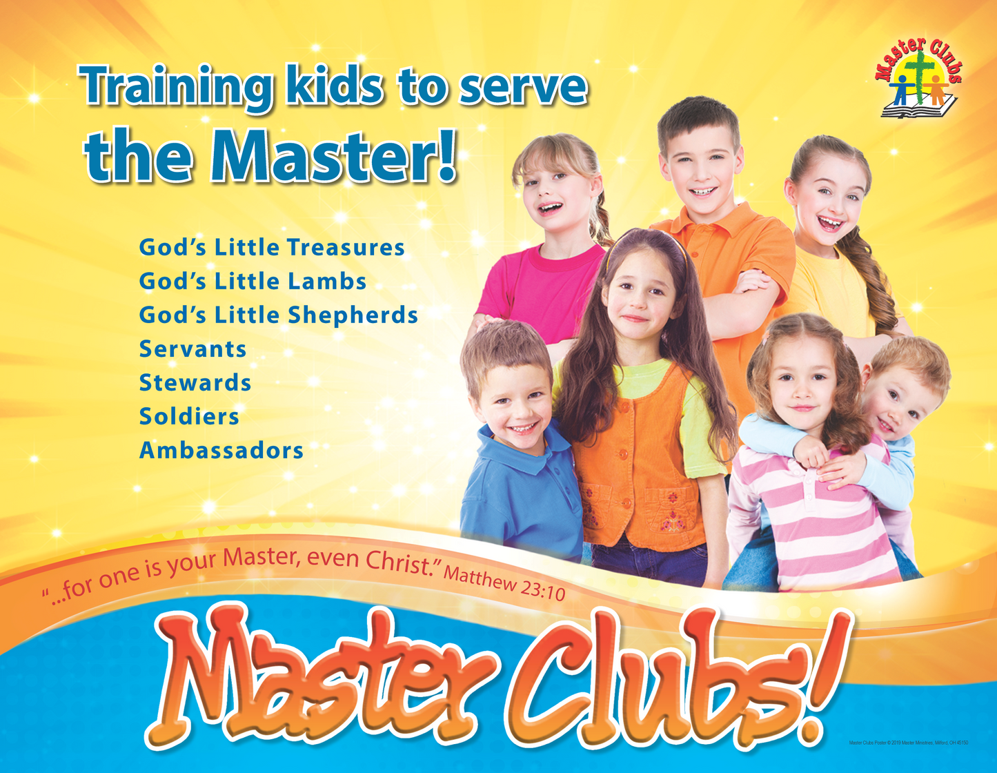 Master Clubs Promotional Poster