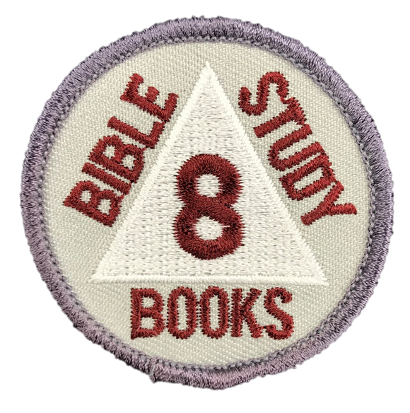 OLD Discovery  Bible Books 8 Badge