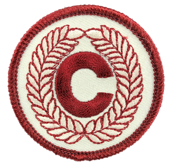 OLD Christian Character Badge