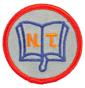 OLD  New Testament Badge