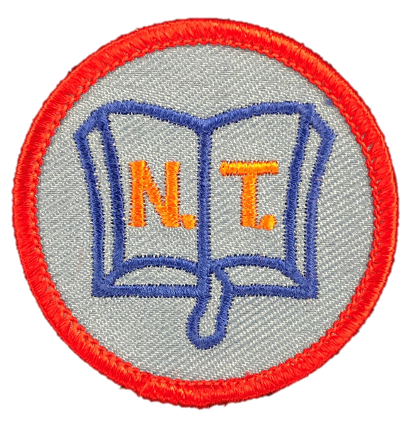 OLD  New Testament Badge