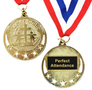 Master Clubs Award Medal - Perfect Attendance