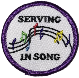 Serving in Song Badge