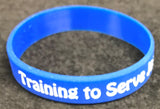 Master Clubs Blue Silicone Wristband