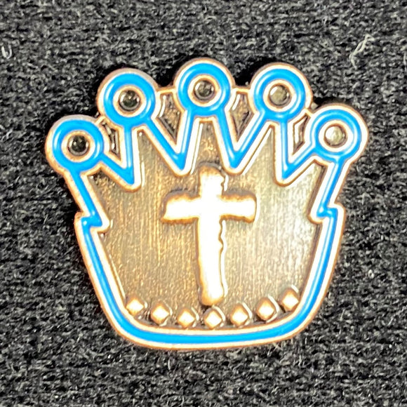 Bronze Crown Pin