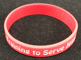 Master Clubs Red Silicone Wristband