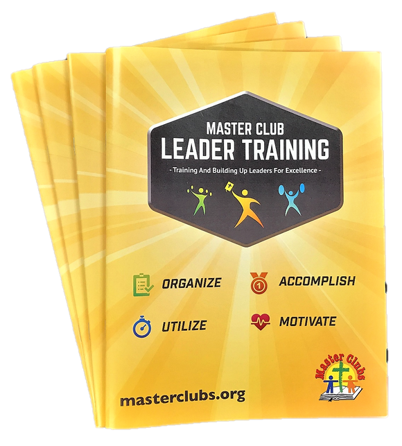 Master Clubs Leader Training Guides (4 pack)